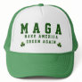 St. Patrick's MAGA Make America Green Again Trucker Hat
