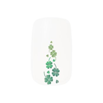 St. Patrick's Minx Nail Wraps by JulDesign at Zazzle