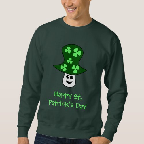 St Patricks Mushroom Sweatshirt