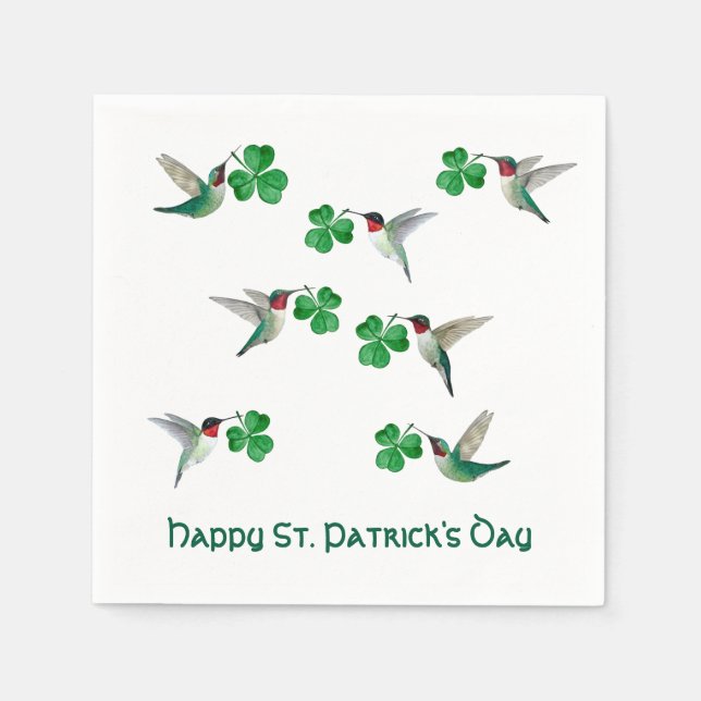  St. Patrick's Napkins (Front)