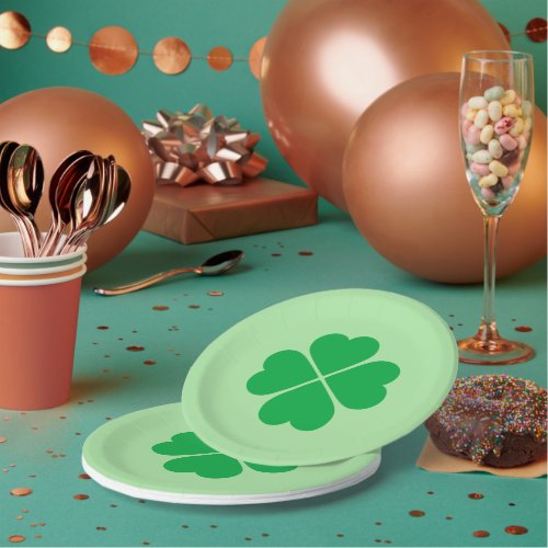 St Patricks  Paper Plates