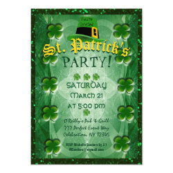 St. Patrick's Party Invitation