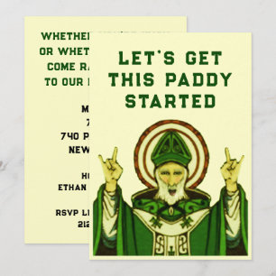 St. Patrick's Party Invitation