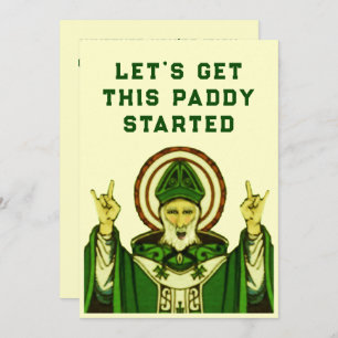 St. Patrick's Party Invitation