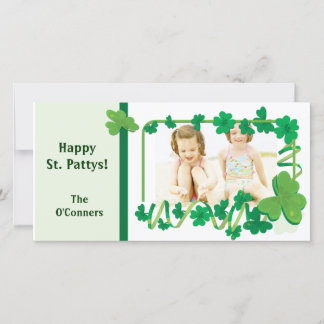St. Patrick's Photo Card