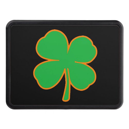 St Patricks Shamrock Irish Colors Hitch Trailer Hitch Cover