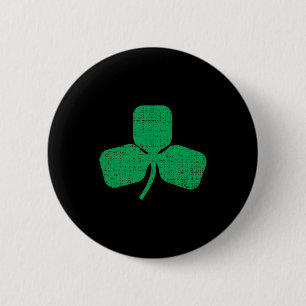 St Patricks St Patty Day Irish American Pickleball Button