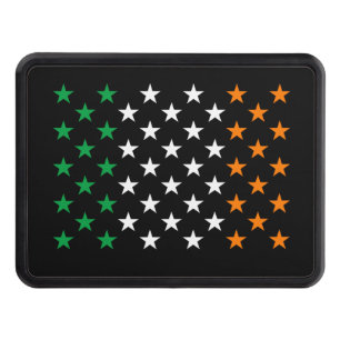 St Patricks Stars Irish Colors Hitch Trailer Cover