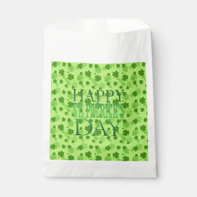 St. Patrick's Treat Favor Bag (Front)