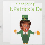 st patricks trump leprechaun (Front/Back)