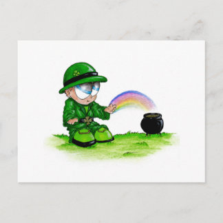 St. Patrics Day Postcard