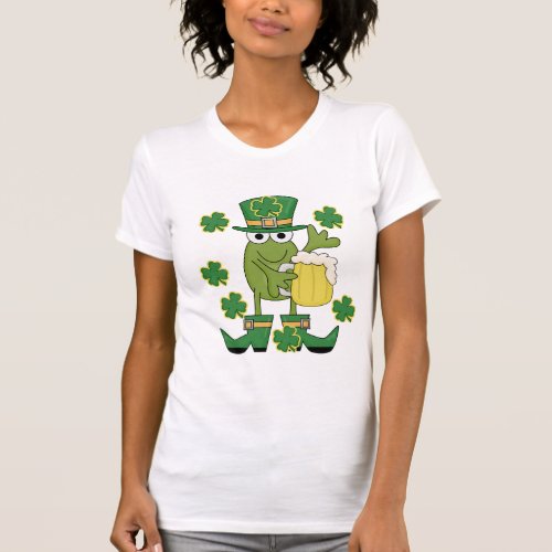St Pats Frog with Beer T_shirts and Gifts