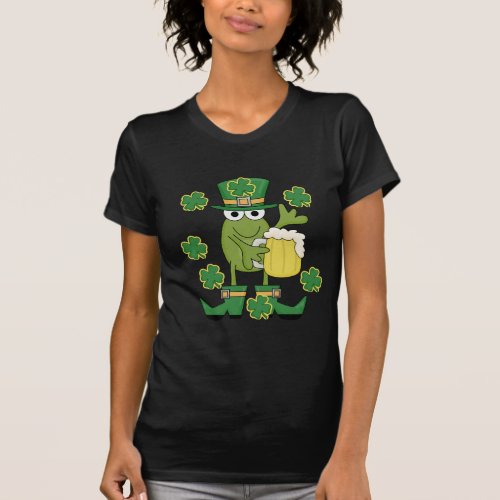 St Pats Frog with Beer T_shirts and Gifts
