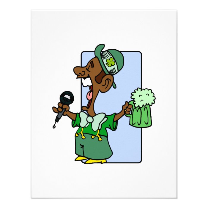 St Pat's Karaoke Personalized Invites