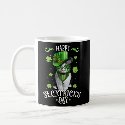 St PatS Paddy Patrick DayS Happy St Cat Tricks D Coffee Mug