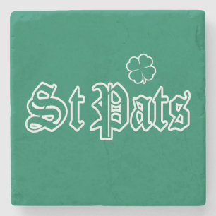 St Pats Stone Coaster