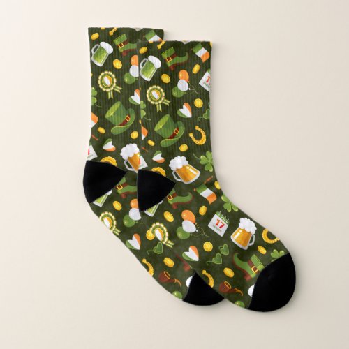 St Patty Day Socks