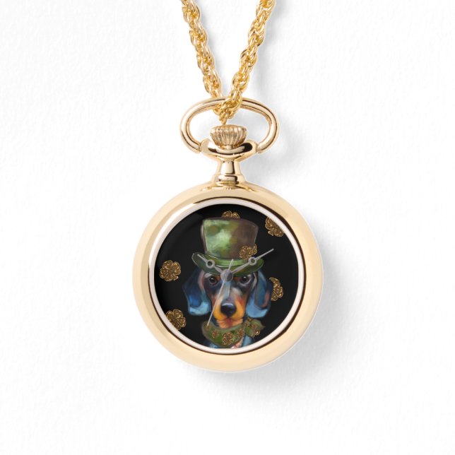 St. Patty Doxie  Watch (Front)
