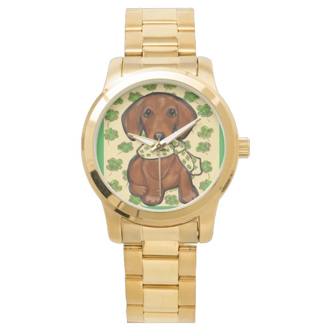 St.Patty Doxie    Watch (Front)