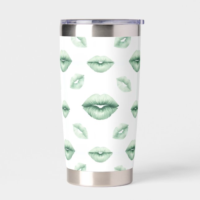 St Patty Kisses Insulated Tumbler (Left)