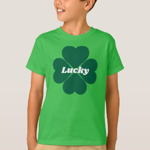 St. Patty’s Shamrocks   green lucky clover T-Shirt