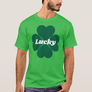 St. Patty’s Shamrocks green lucky clover T-Shirt