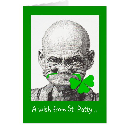 St. Patty Wish Cards (Front)