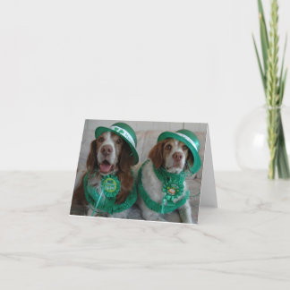 ST PATTY'S DAY BRITTANYS - Customized Holiday Card