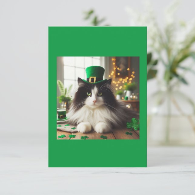 St. Patty's day Cat (Standing Front)