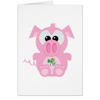 St. Pattys Day Goofkins piggy Cards