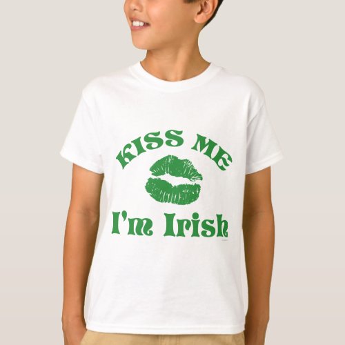 St Pattys Day Kiss Me Im Irish T_Shirt