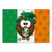 St. Patty's Day owl (Front Horizontal)