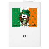 St. Patty's Day owl (Back)