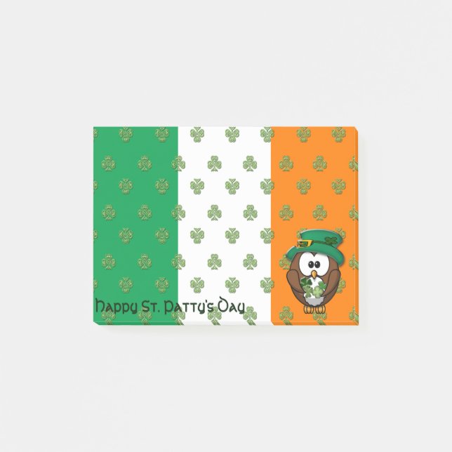 St. Patty's Day Post-it Notes (Front)