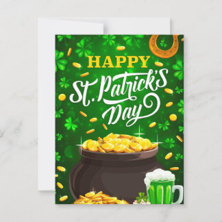 St Patty's Day  Postcard