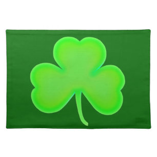 St Patty's Day Shamrock Placemat