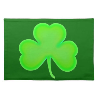 St Patty's Day Shamrock Placemat