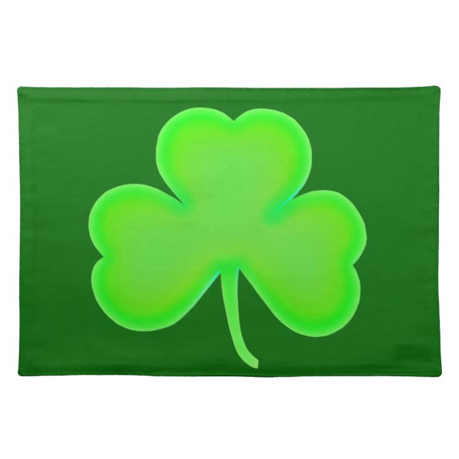 St Patty's Day Shamrock Placemat (Front)