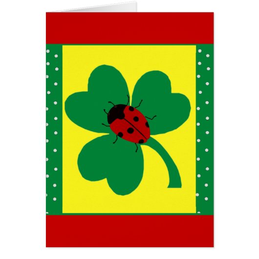 St. Patty's Ladybugs Cards (Front)