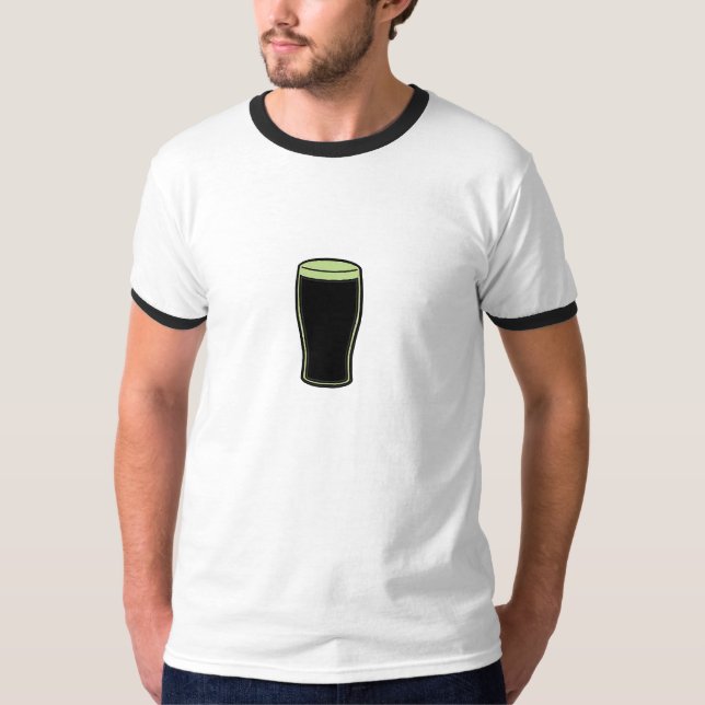 St. Patty's Pint Green Beer Glass Shirt (Front)