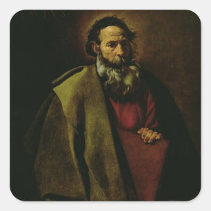 St. Paul, c.1619 Square Sticker