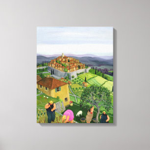 St. Paul de Vence Canvas Print