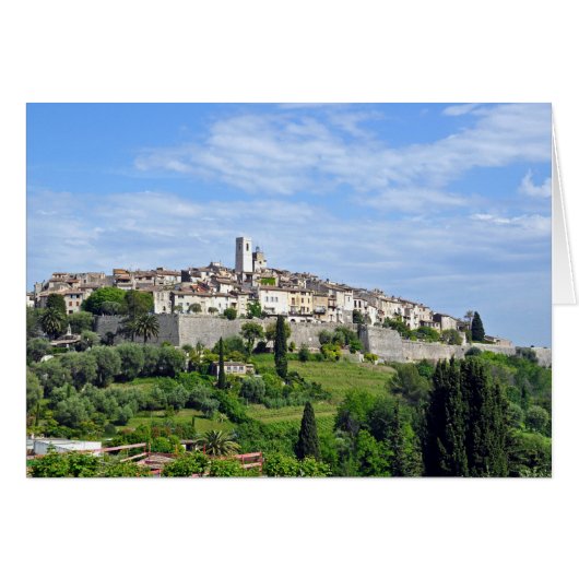 St-Paul-de-Vence Cards (Front Horizontal)