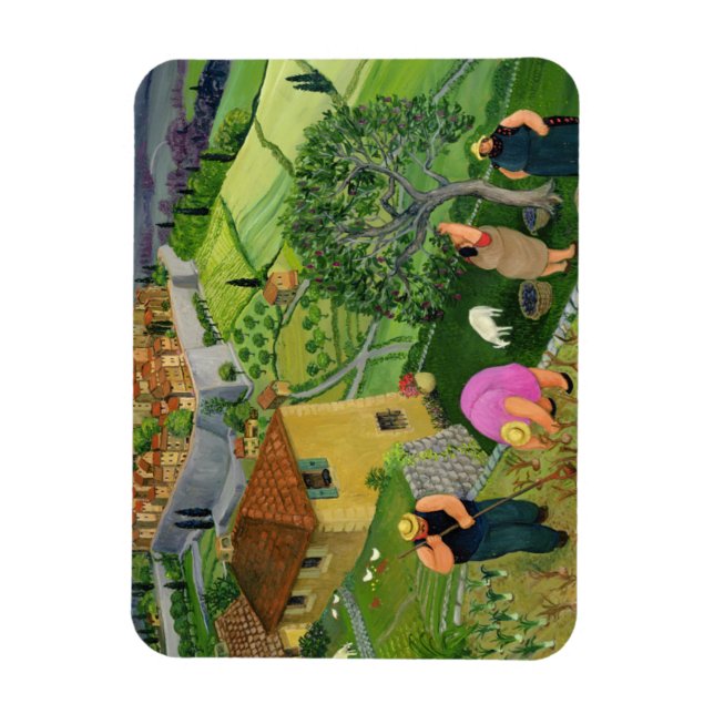 St. Paul de Vence Magnet (Vertical)