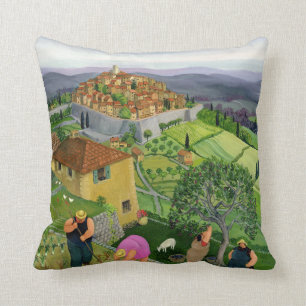 St. Paul de Vence Throw Pillow