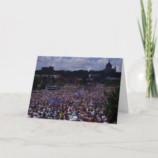 "St. Paul Flugtag Crowd" Congratulatory Card
