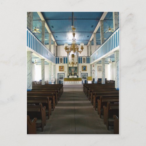 St Paul Lutheran Church _ Serbin TX _ Post Card
