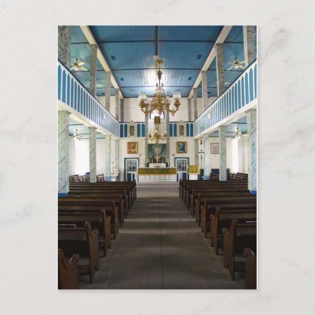 St. Paul Lutheran Church - Serbin, TX - Post Card (Front)