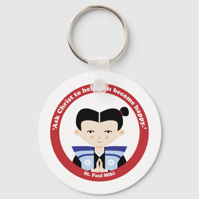 St. Paul Miki Keychain (Front)