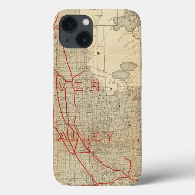 St Paul, Minneapolis and Manitoba Railway Case-Mate iPhone Case (Back)